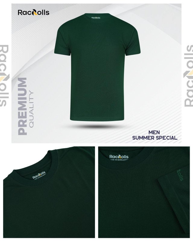 Premium Solid Bottle Green